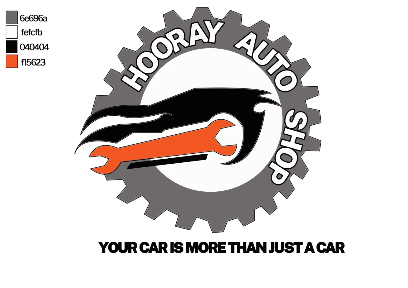 Hooray Auto Shop logo — Your Car Is More Than Just a Car